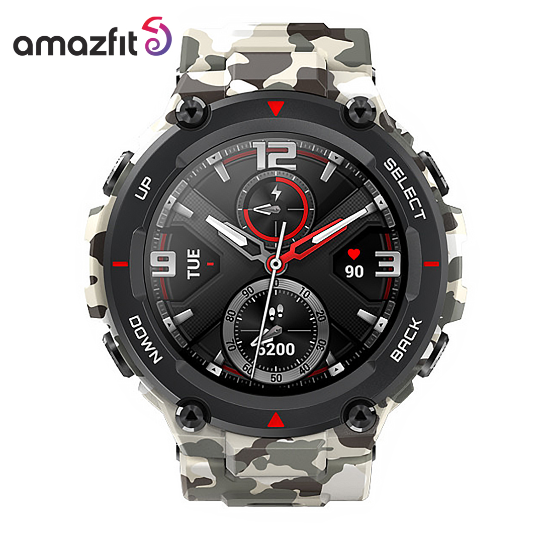 Amazfit T-Rex Smartwatch - Camo Green