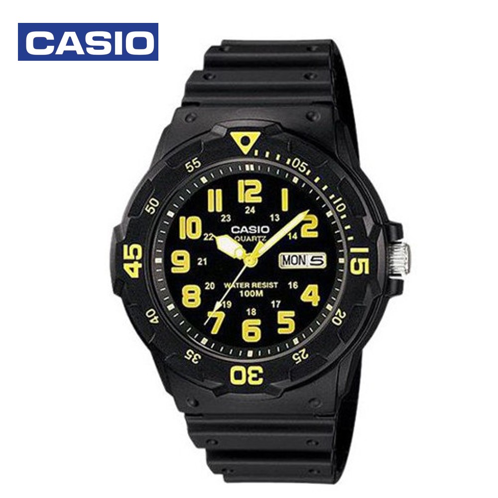 Casio MRW-200H-9BDF Mens Analog Watch Black
