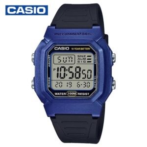 Casio W-800HM-2AVDF Youth Series Men's Digital Watch- Black Resin Strap