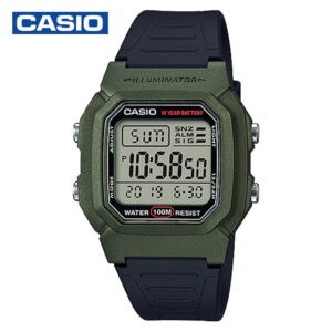 Casio W-800HM-3AVDF Youth Series Men's Digital Watch-  Black Resin Strap