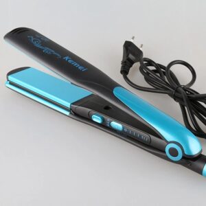 KEMEI KM-2209 2 in 1 Hair Straightener and Curler