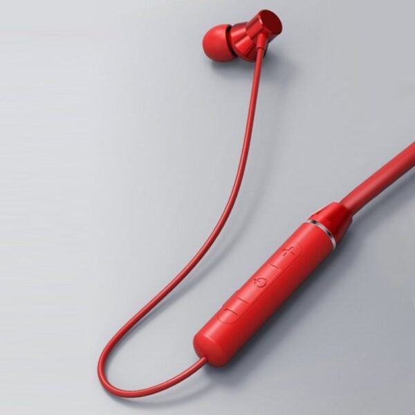 Lenovo HE05 Neckband Bluetooth Headset - Red