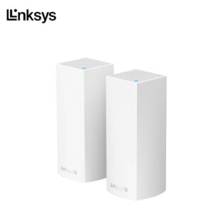 Linksys Velop WHW0302-ME AC4400 Whole Home Intelligent Mesh WiFi System 2-Pack