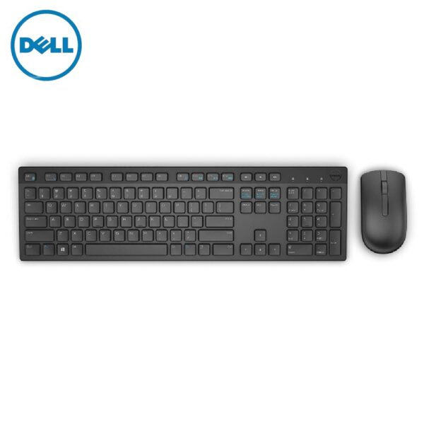 Dell KM636 Wireless Keyboard and Mouse - Black