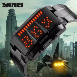 SKMEI SK 1179 Men's Watch Stainless Steel - Black