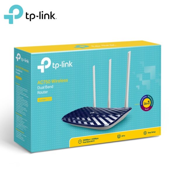 TP-Link AC750 Wireless Dual Band Router Archer C20