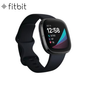 Fitbit Sense Smart Watch- Carbon Black/Graphite Stainless Steel