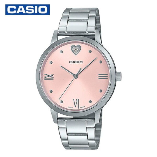Casio LTP-2022VD-4CDR women's Dress Analog Watch- Silver