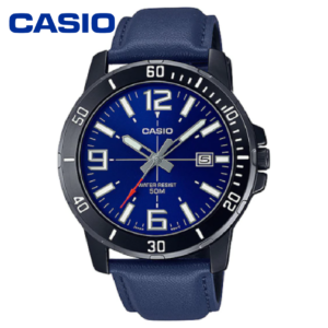 Casio MTP-VD01BL-2BVDF Casual Analog Men's Watch Casual Analog Men's Watch