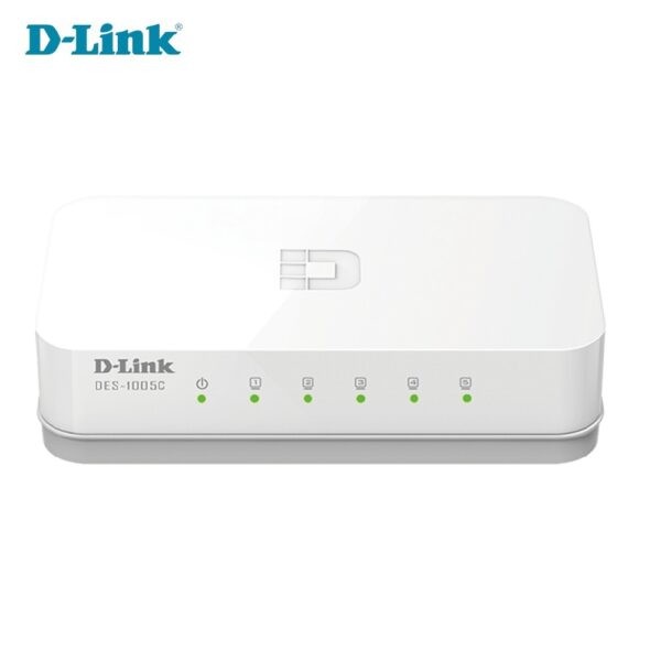 D-Link-080118 SWITCH 5 PORT (DES-1005C) Switch