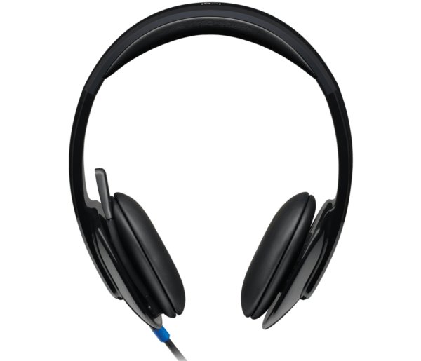 Logitech H540 USB Wired Computer Headset with Noise-Cancelling Mic