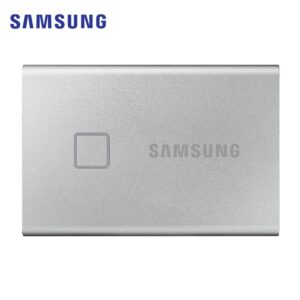 Samsung T7 Touch 500GB Portable external SSD - Silver