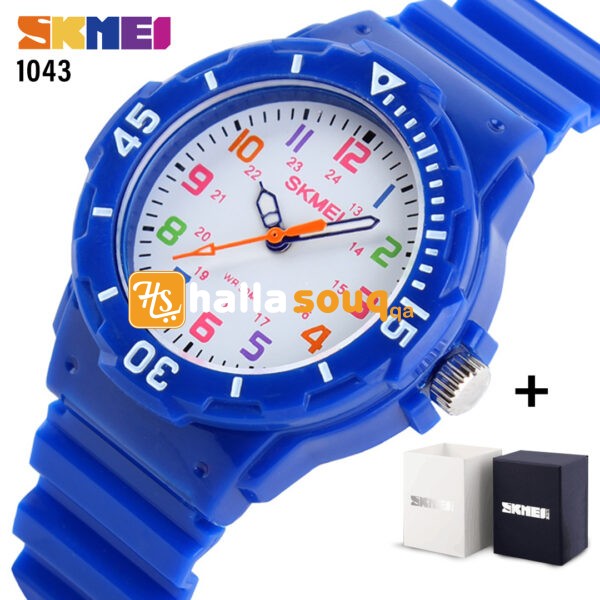 SKMEI SK 1043DKBU Kids Watch - Dark Blue