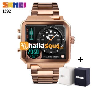 SKMEI SK 1392RG Men's Watch Stainless Steel - Rose Gold