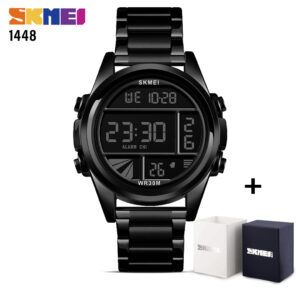 SKMEI SK 1448BK Men's Watch Creativity Digital Watch - Black