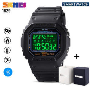 SKMEI SK 1629BK Men's smartwatch with fitness tracker - Black