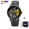 SKMEI SK 1787YL Men's Watch Wheels Design - Yellow