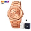 SKMEI SK 1794RGRG Men's Watch Stainless Steel - Rose Gold Rose Gold