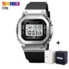 SKMEI SK 1796SIBK Women's Digital Watch  - Silver Black