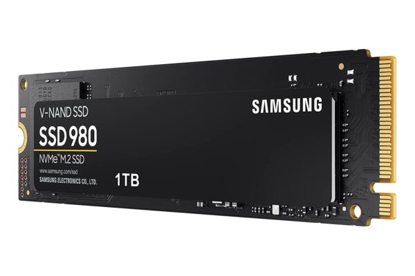 Samsung 980 1 TB PCIe 3.0 (up to 3.500 MB/s) NVMe M.2 Internal Solid State Drive (SSD)