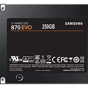 Samsung SSD 870 EVO SATA III 2.5 inch 250 GB