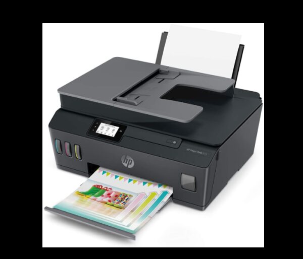 HP Y0F71A Smart Tank 615 Wireless All In One Printer - Black
