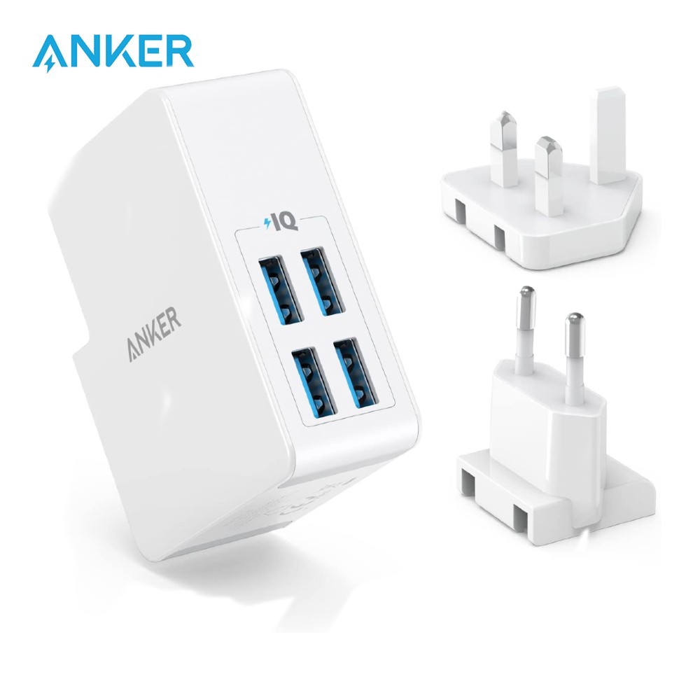 Anker 4 USB-A Port Charger 27w