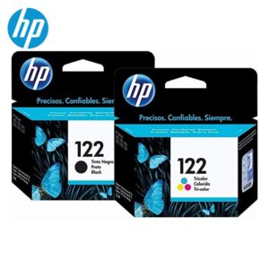 HP 122 Ink Cartridges Combo ( Black + TRI-COLOR )