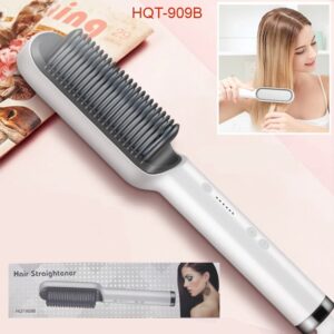 HQT-909B Ceramic Hair Smoothening Brush