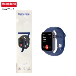 Haino Teko Hwatch 7 Bluetooth Smartwatch - Black - Blue