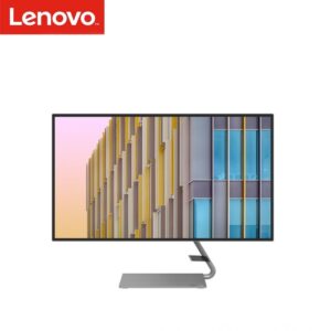 Lenovo (66A7GAC2UK) Monitor Q27h-10 27-inch QHD LED Backlit LCD Hub Monitor-3 Years Warranty