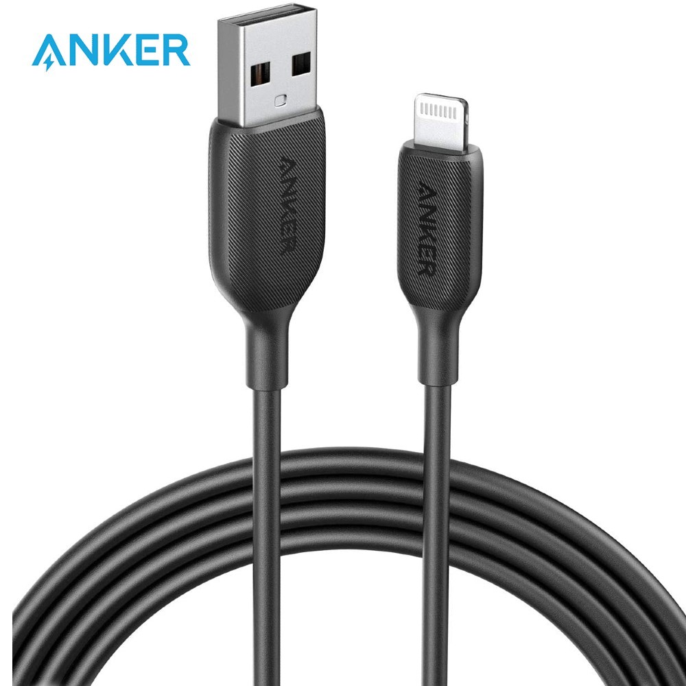 Anker Powerline III Lightning Cable 6ft - Black