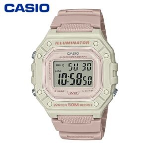 Casio W-218HC-4A2VDF Youth Series Women's Digital Watch - Light Pink