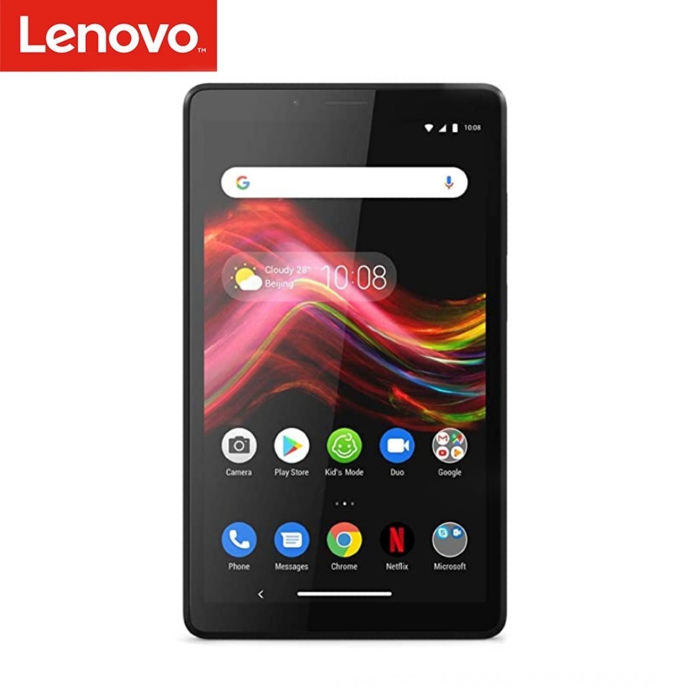Lenovo Tab M7, TB-7305X  ZA570015AE 7 Inch Tablet, MediaTek MT8765 1.3 GHz, 1GB RAM, 16GB Storage, WiFi+4G LTE, Android OS -  Black