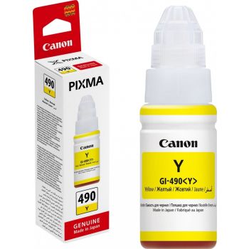 Canon GI-490 Yellow Original Ink Bottle