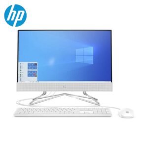 HP All in One PC 22-df1004ne (3B4Y5EA) 21.5 Inch Full HD Display, Intel Core i3-1115G4 Processor, 4GB DDR4 RAM, 256GB SSD, Intel® UHD Graphics, Free Upgrade to Windows 11 - White