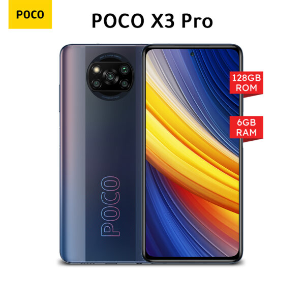 Poco X3 Pro (6GB RAM, 128GB Storage) - Phantom Black