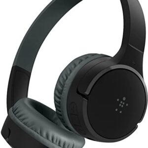 Belkin SOUNDFORM Mini Wireless On-Ear Headphones for Kids - Black