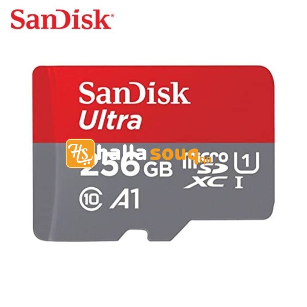 SanDisk Ultra 256GB MicroSDXC UHS-I  120MB/s Memory Card