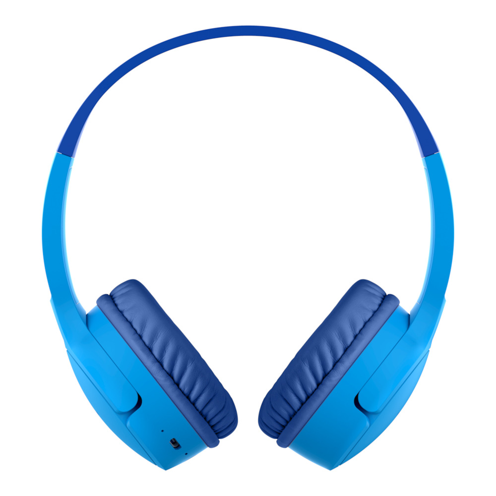 Belkin SOUNDFORM Mini Wireless On-Ear Headphones for Kids - Blue