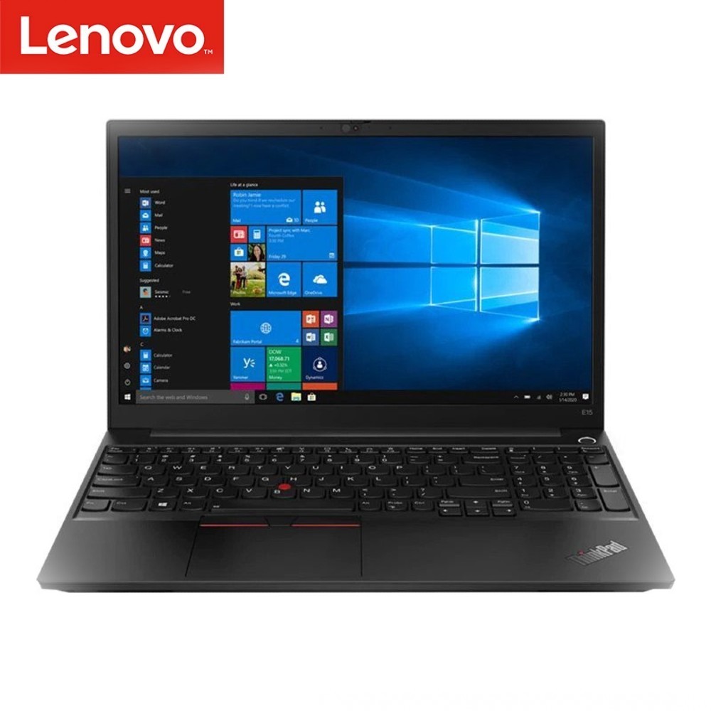 Lenovo ThinkPad E15 (20TD002WAD) 15.6" Full HD IPS Display, Intel Core i7-1165G7 Processor, 8GB DDR4 RAM, 512GB SSD M.2 2242 NVMe, NVIDIA GeForce MX450 2GB Graphics Card, Windows 10 Professional 64 Bit - Black