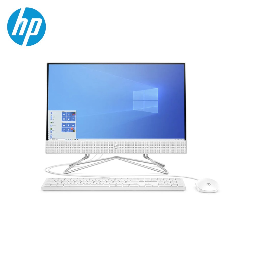 HP All In One PC 22-df1000ne (3B4Y1EA)21.5 Inch Full HD Display, Intel Core i5-1135G7 Processor, 8 GB DDR4 RAM, 512 GB SSD, Intel® Iris® Xᵉ Graphics, Win 11 - white