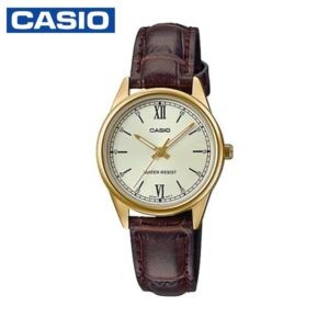 Casio LTP-V005GL-9BUDF Womens Analog Dress Watch - Brown