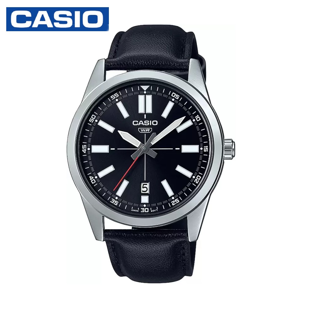 Casio MTP-VD02L-1EUDF Casual Analog Men's Watch - Black
