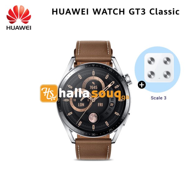 Huawei Watch GT 3 (46 mm) Smartwatch Classic Edition - Brown