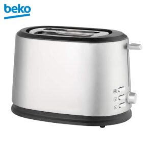 Beko TAM6201 850W 2 Slot Toaster - Stainless Steel