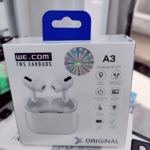 Wecom A3 TWS Bluetooth wireless Earbuds - White