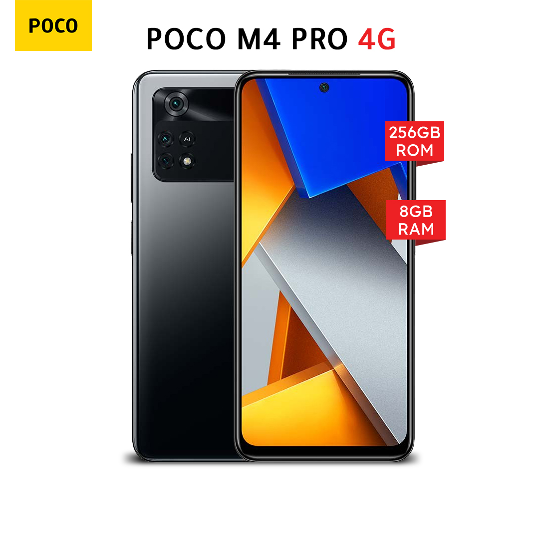 Xiaomi Mi Poco M4 Pro (8GB RAM, 256GB Storage ) - Power Black