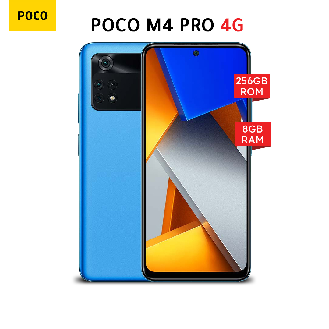 Xiaomi Mi Poco M4 Pro (8GB RAM, 256GB Storage ) - Cool Blue