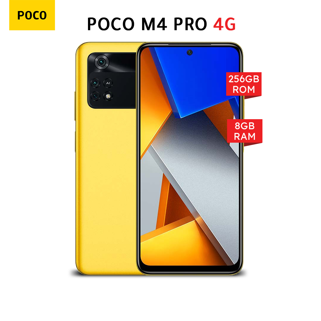 Xiaomi Mi Poco M4 Pro (8GB RAM, 256GB Storage ) - Poco Yellow